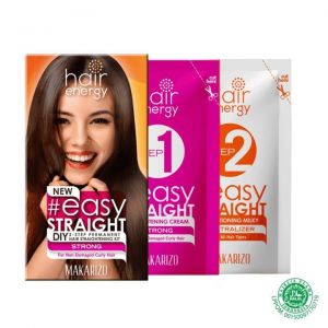 Makarizo Hair Energy Easy Straight  STRONG Pelurus Rambut Permanen