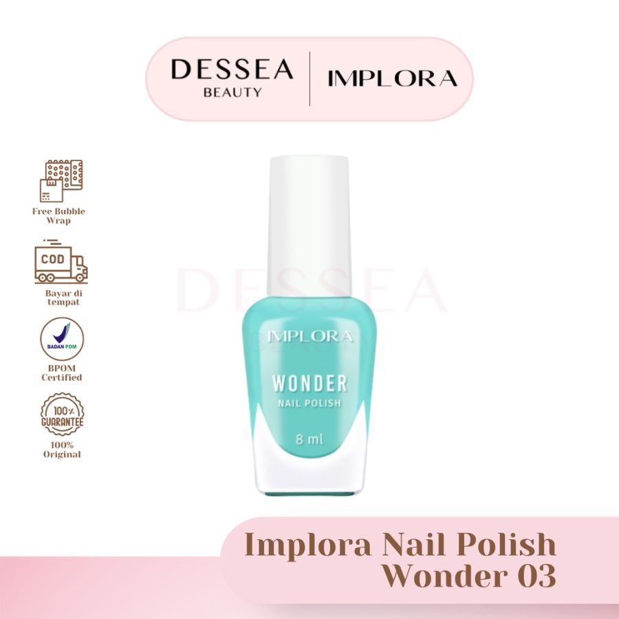 Implora Wonder Nail Polish Biru
