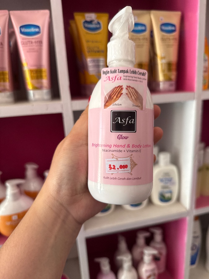 Asfa Glow Brightening Hand & Body lotion