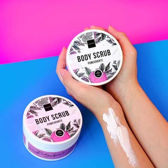Scarlet Body Scrub Pomegranate