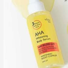 AHA Whitening Body Serum boost complex