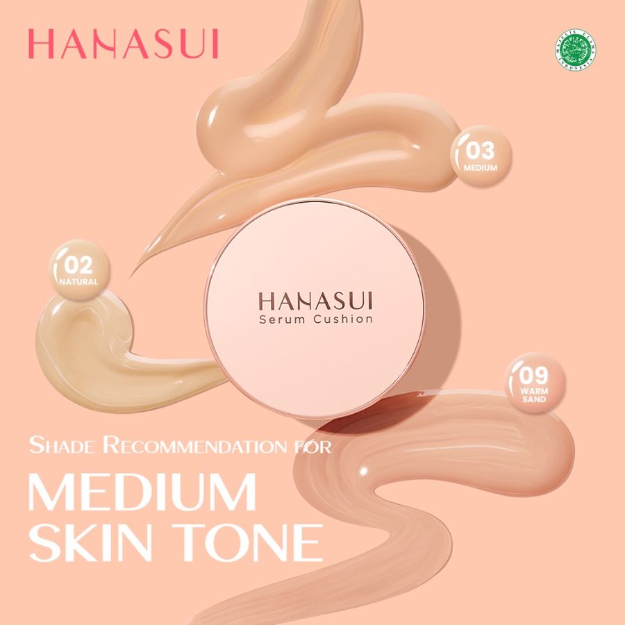 Hanasui serum cushion Pink Kis 04