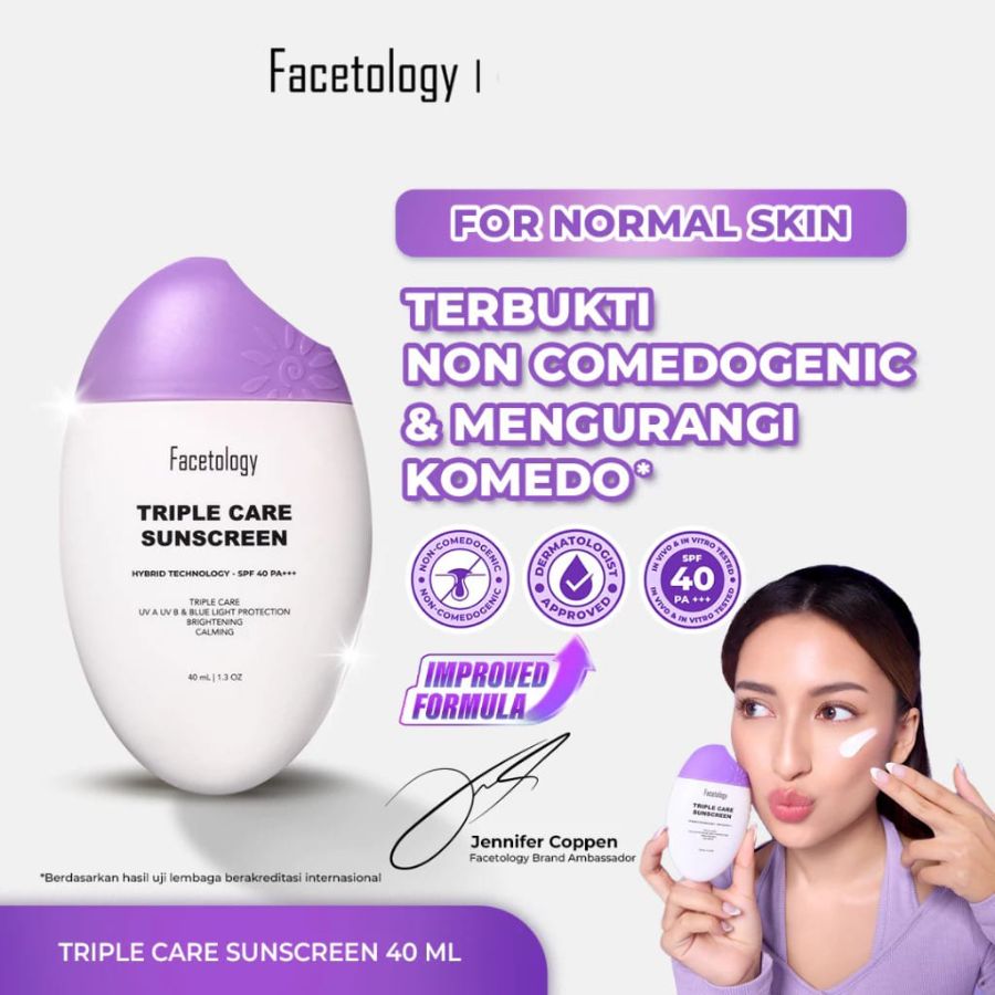 Facetology Triple Care Sunscreen