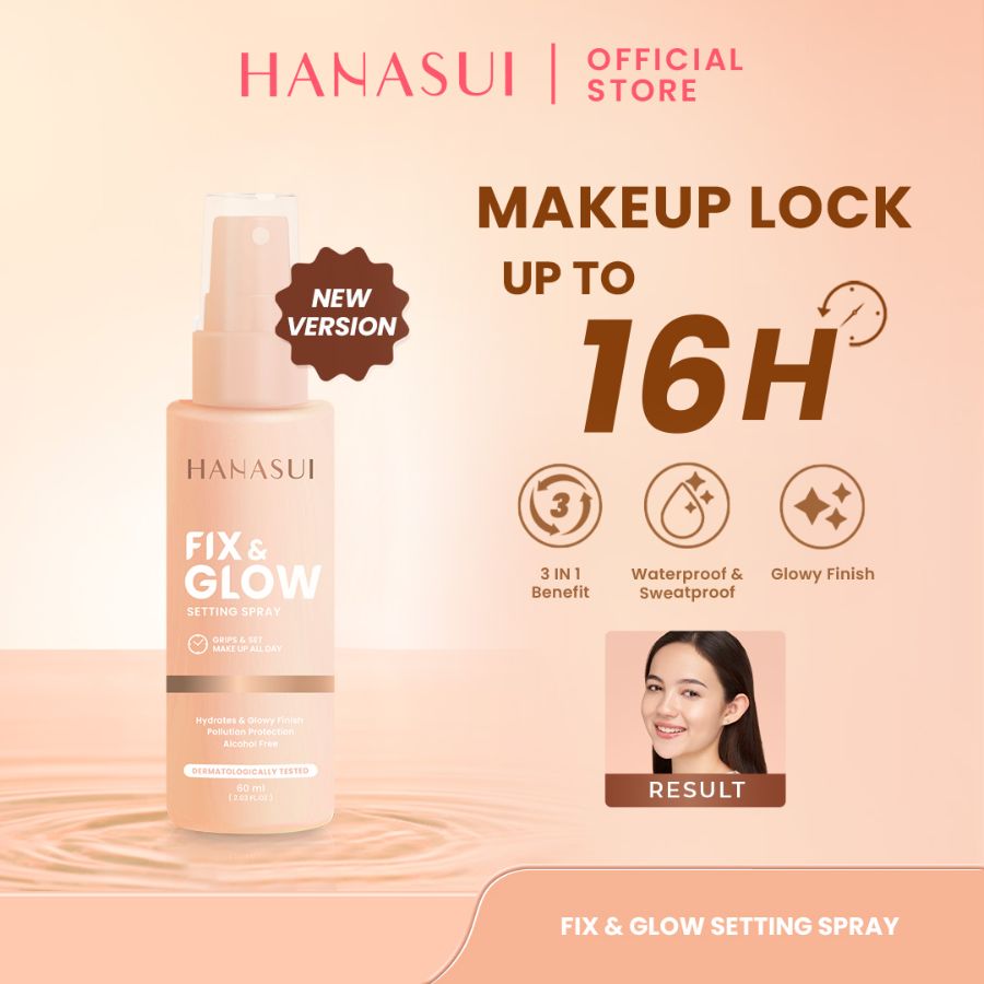 Hanasui Fix and glow