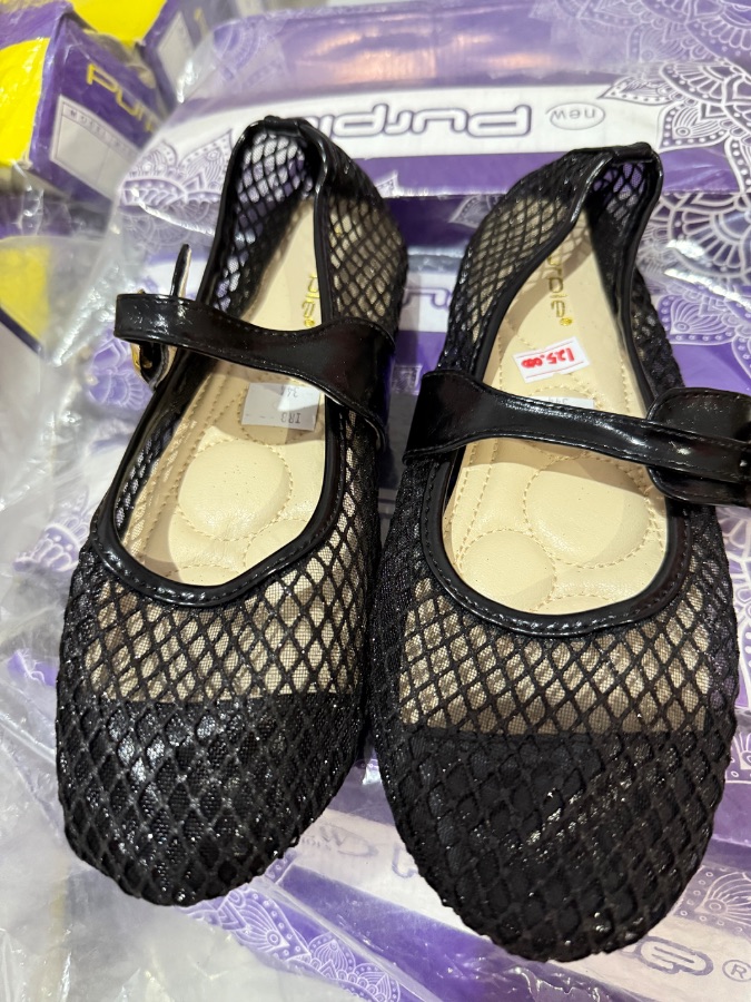 Sendal Purple Jaring