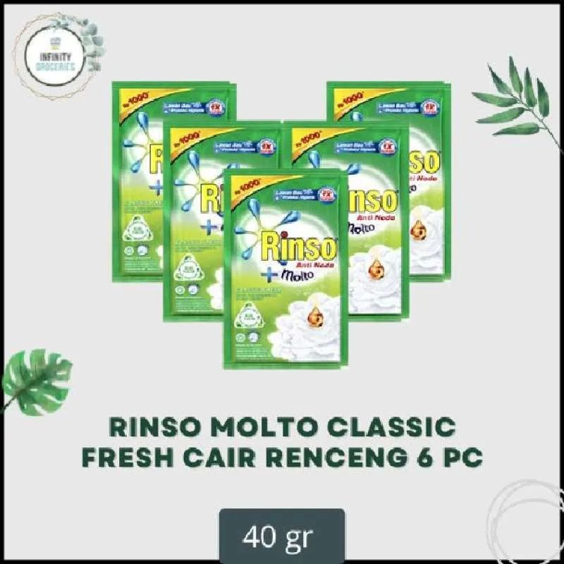 RINSO CLASSIC LIQUID 6+1 96X40