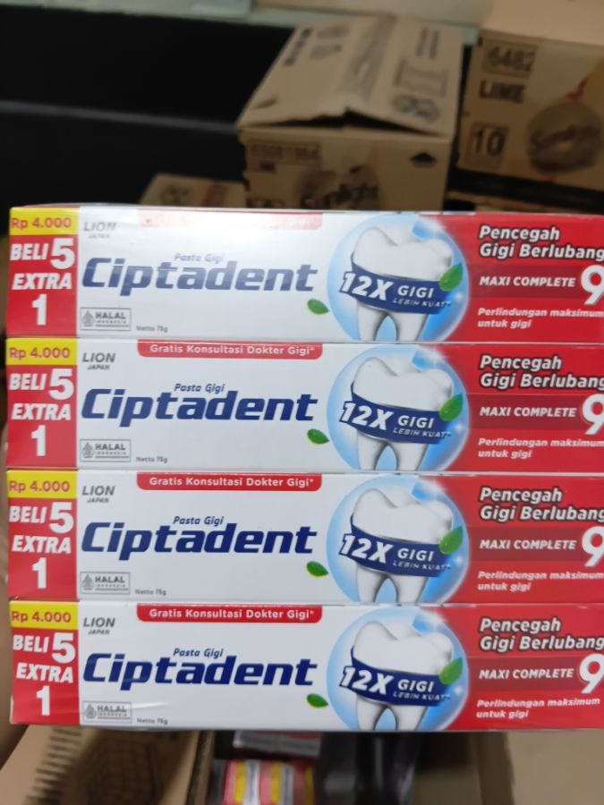 Ciptadent TP Maxi 12 Complete 75GR