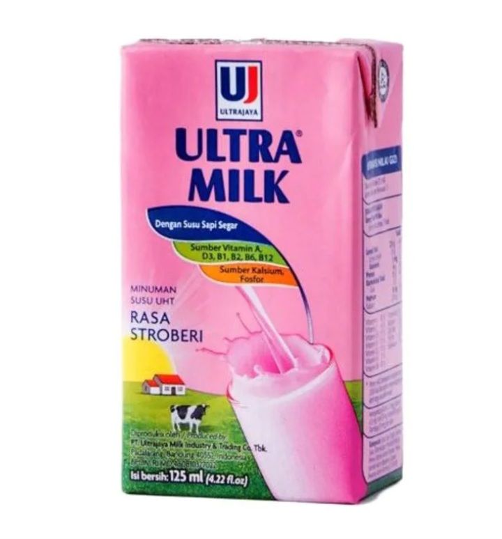 Ultra Milk Strawberry 125ml