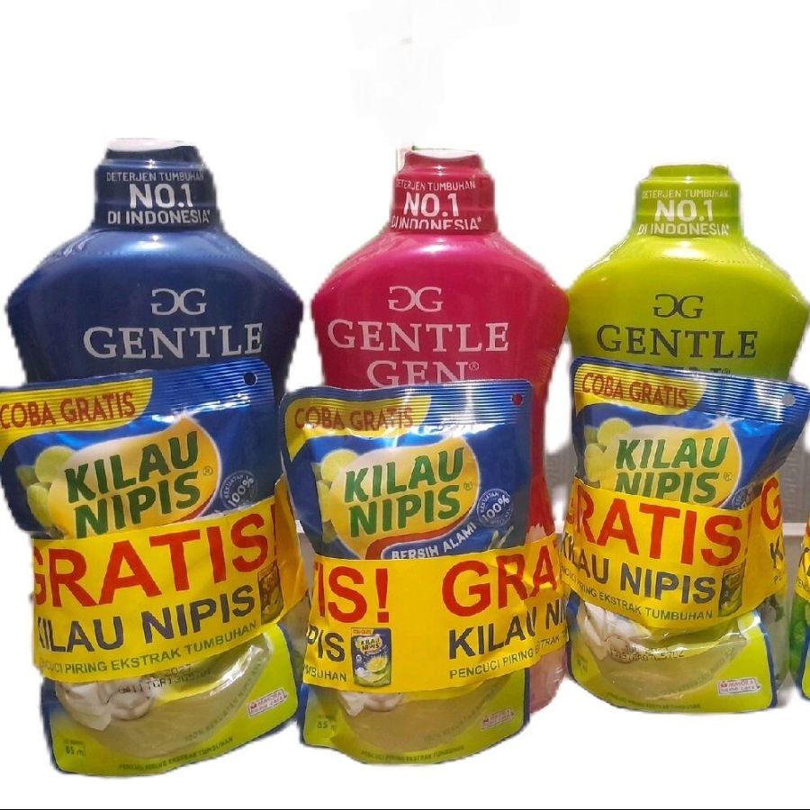 GENTLE GEN BTL 700ML + 6 KILAU PCH 85ML