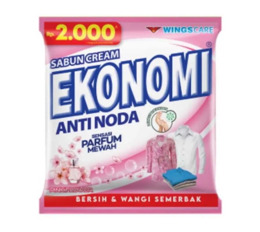 CREAMDET EKONOMI PINK 500BAG 145GR