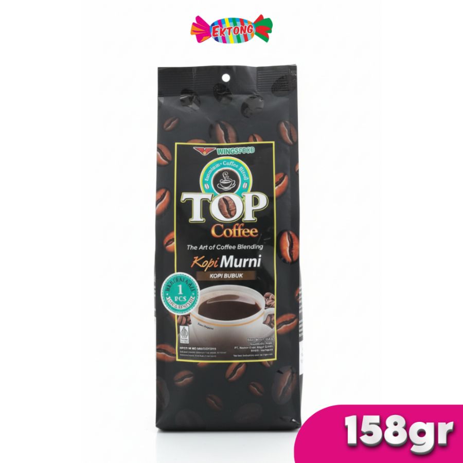 KOPI TOP MURNI 24 PCS x 158GR & GELAS GAGANG KOPI TOP PIALA