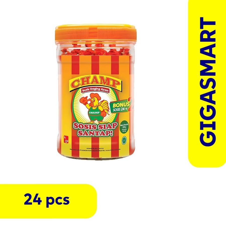 SOSIS CHAMP AYAM 6TOPLES/KRT