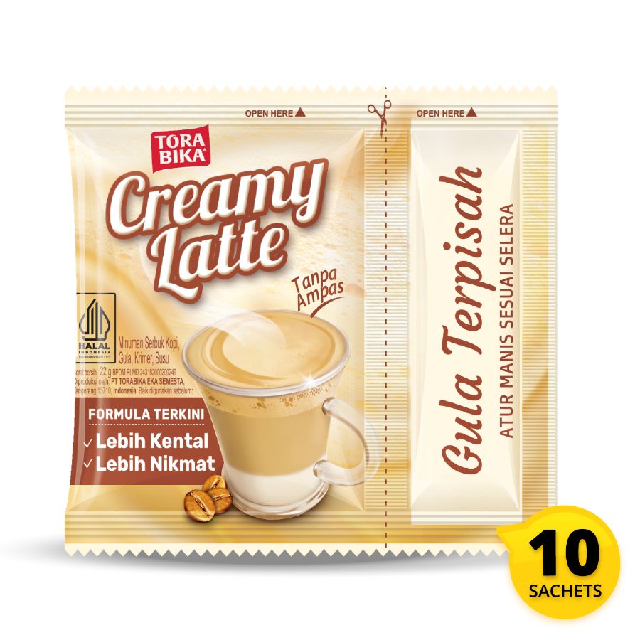 T.CREAMY LATTE SENDOK 12RCX10SCx20G