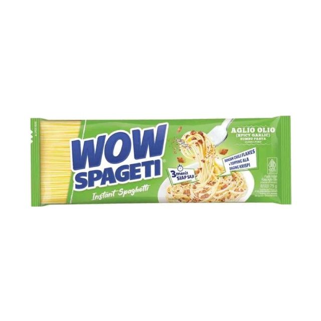 WOW SPAGETI AGLIO OLIO 8RCX5PCX75G