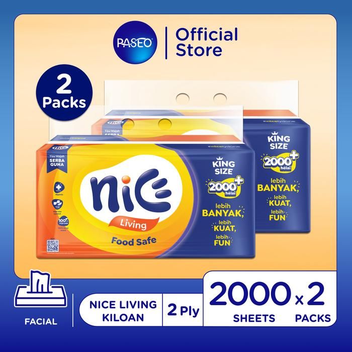 NICE LIVING FACIAL KILOAN 2000 HELAI GT