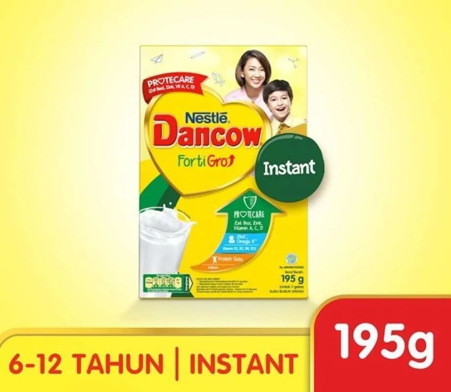 Dancow Full Cream Fortigro 195g/40