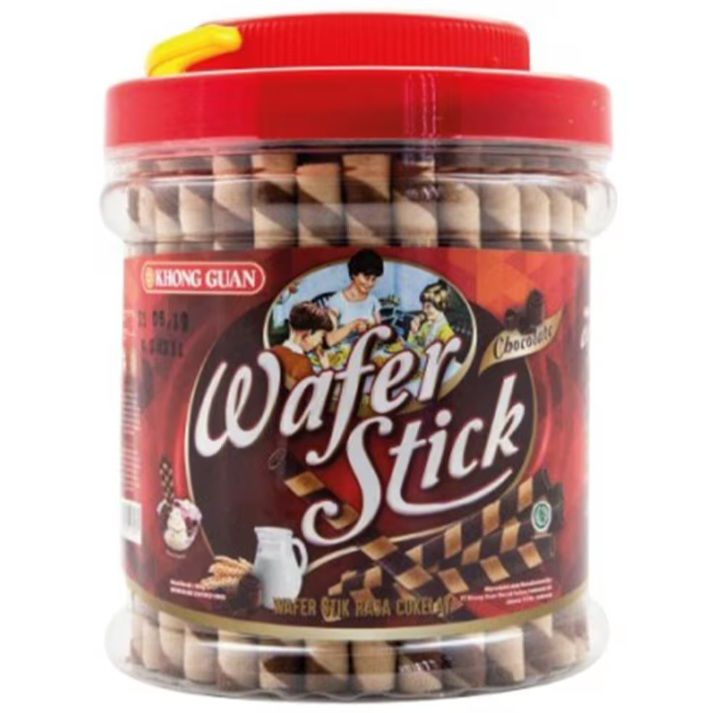 KG Wafer Stick Chocolate 500g 6Jar