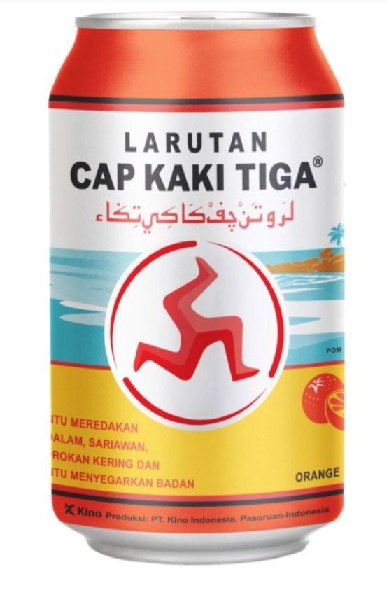 Cap Kaki Tiga Orange Can 24x320ml