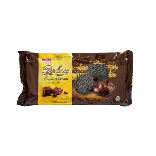 DELUX COOKIES CREAM CHOCOLATE 20 BKS - 20