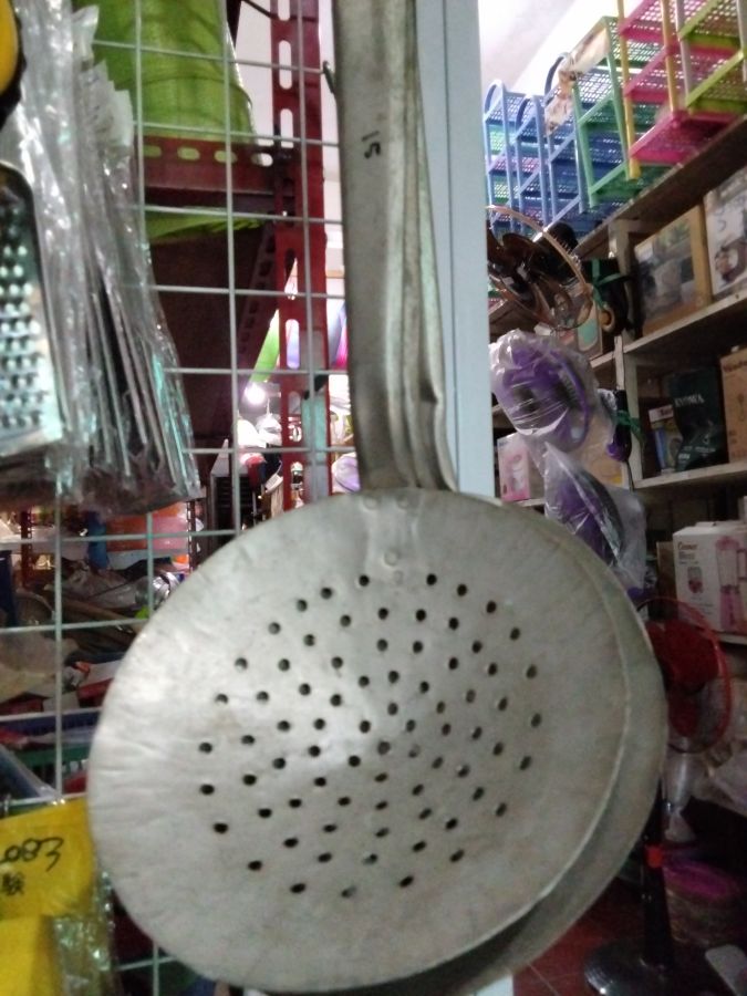 Saringan penggorengan aluminium 