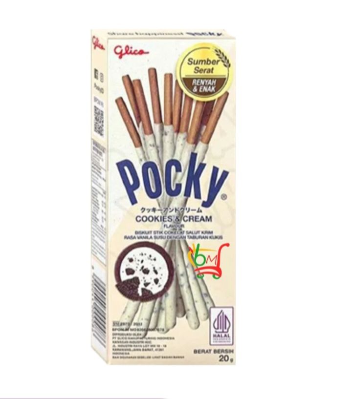 Pocky Cookies & Creamy Half-S 20gr