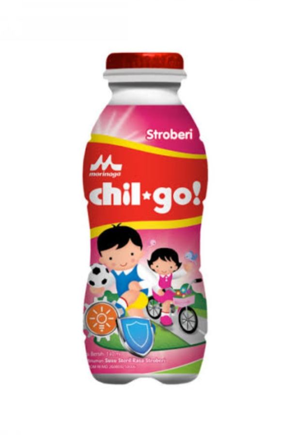 CHIL GO MILK STRAWBERRY 6X130 ML