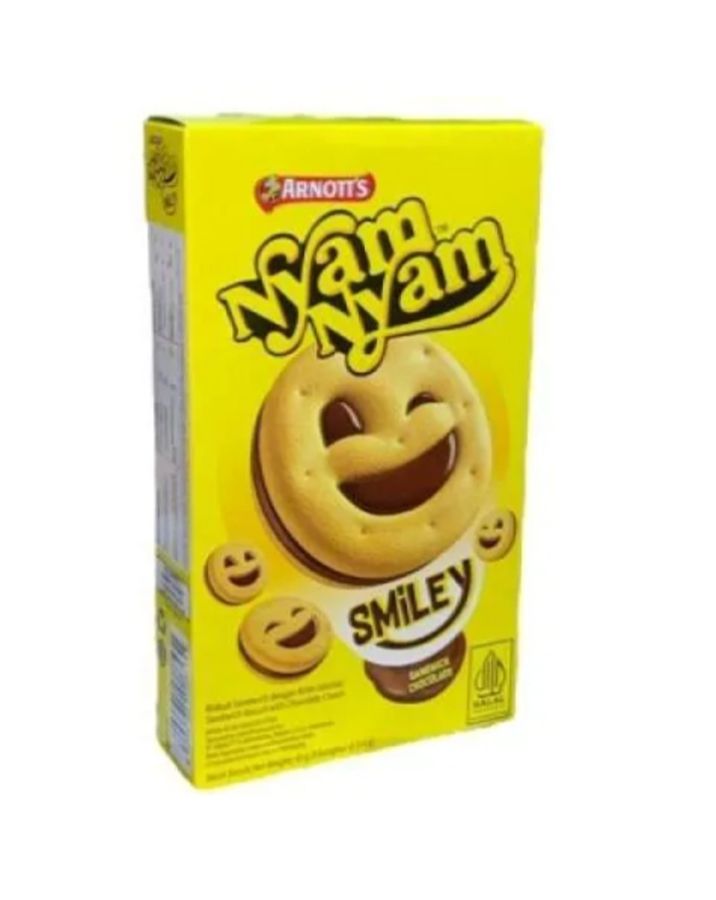 NYAM NYAM SMILEY SANDWICH 6X10X22.5GR (PAK)