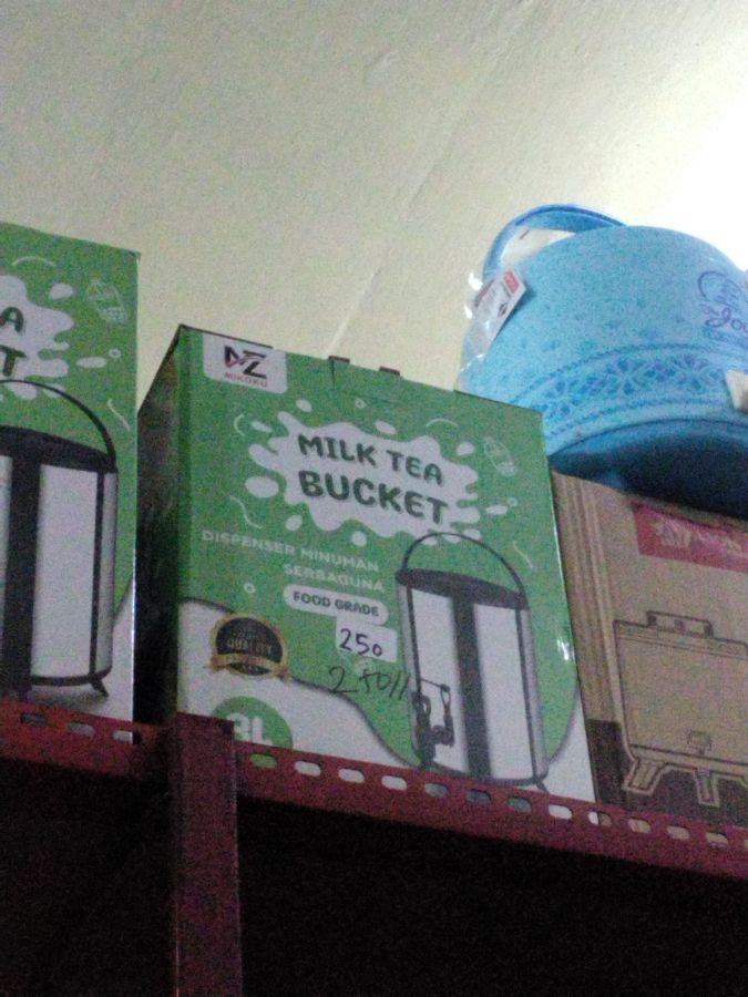Milk tea bucket no 8