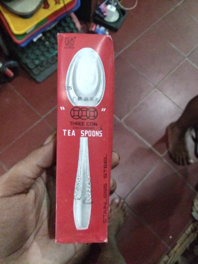 Sendok makan three coin 335