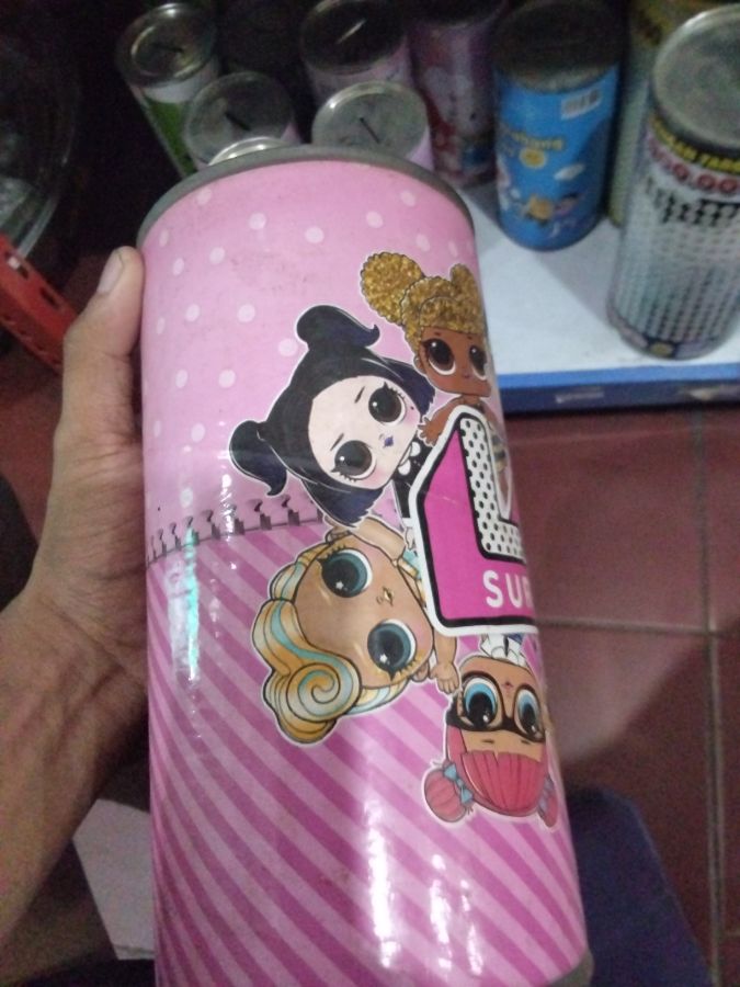 Celengan karton UK,L