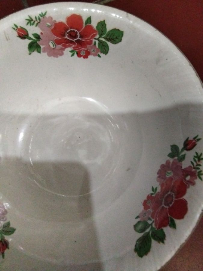 Mangkok batu ikim motif 