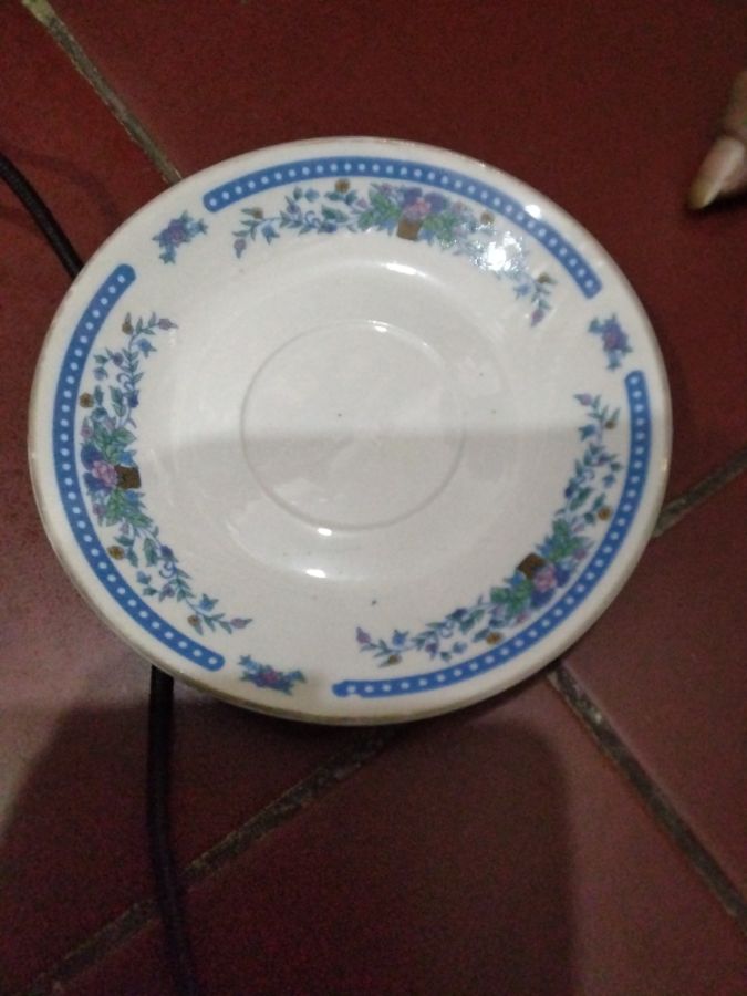 Piring batu kecil menara cina 