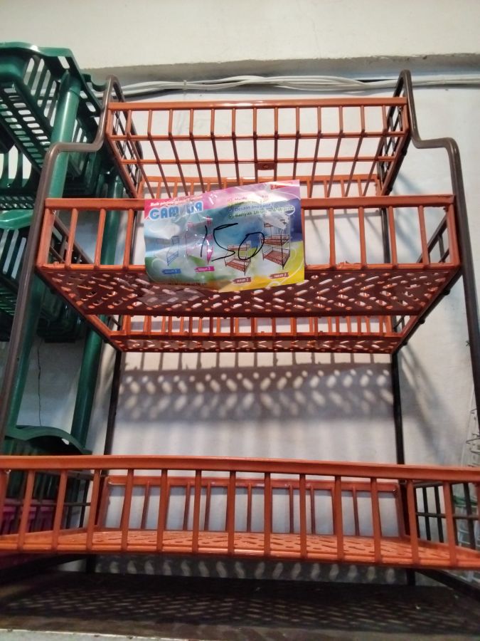 Rak piring 3 susun Camelia 