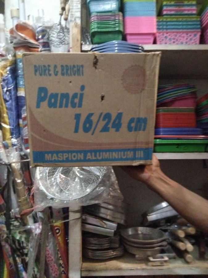 Panci set 16/24cm aluminium Maspion 