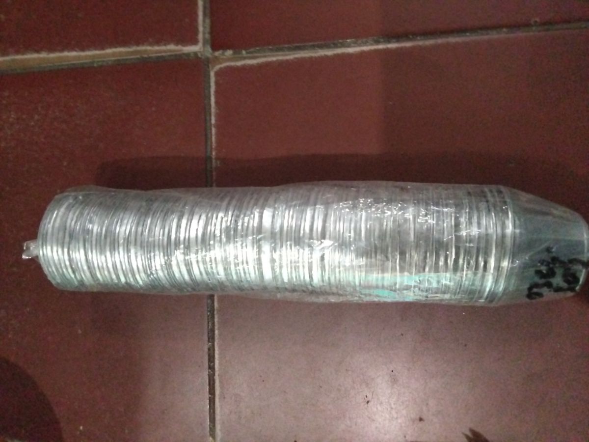 Cetakan bolu kukus aluminium polos 