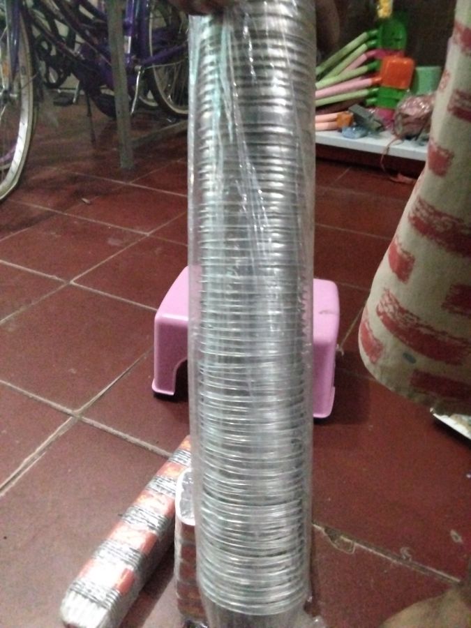 Cetakan bolu kukus aluminium lubang kecil 