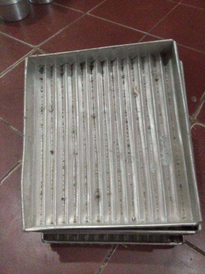 Piring oven garis no3