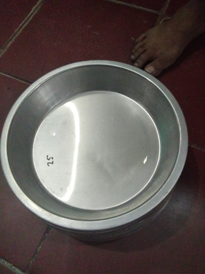 Piring dalam jawa aluminium besar 