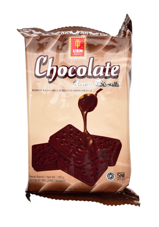 UB CHOCO CREAM 180GR (3x10)