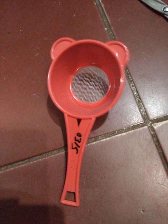 Saringan tea plastik no 327
