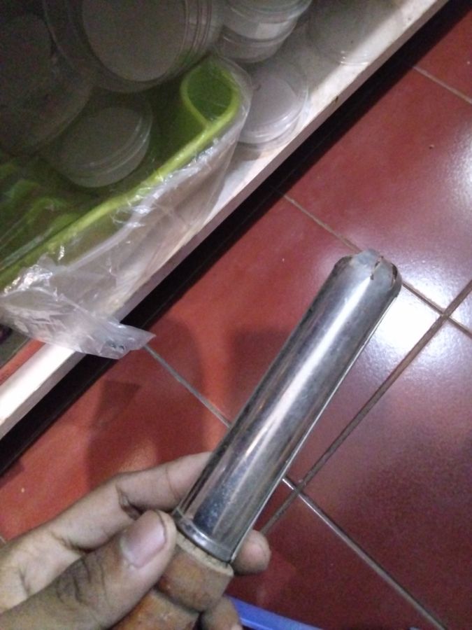 Cetakan kue kering bunga 