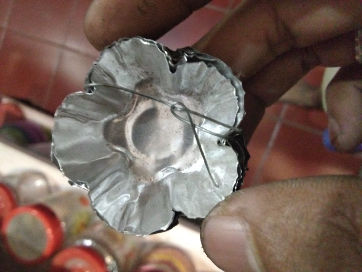Cetakan kue kering bunga 