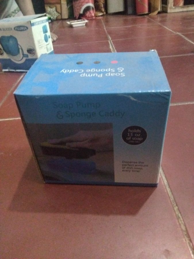 Soap pump& sponge Caddy 13 (385ML)