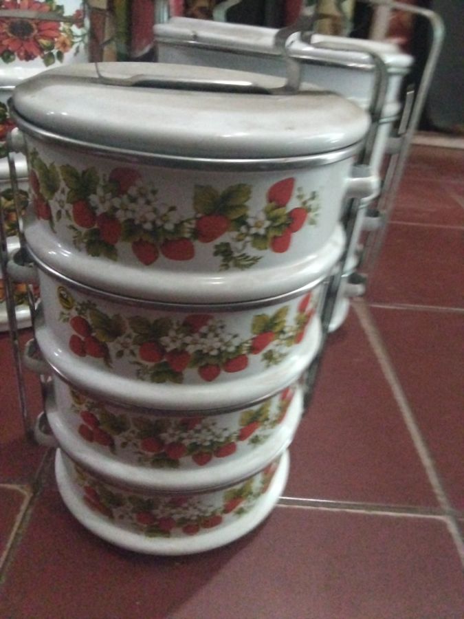 Rantang stainless panda Maspion 4susun sedang 