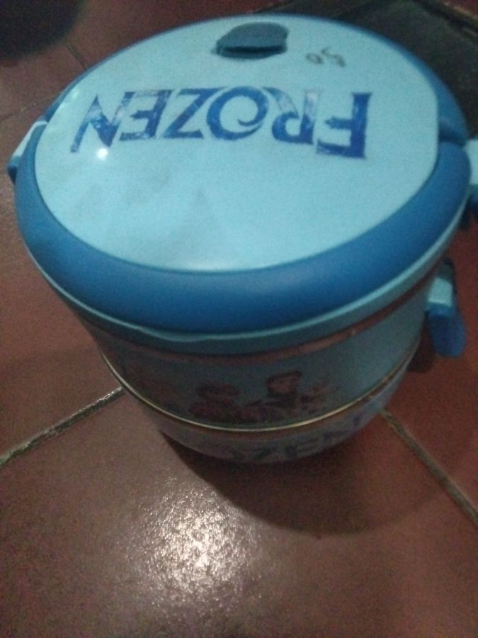 Rantang stainless bulat Frozen 