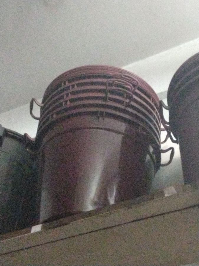 Ember tutup 60L merah maron 