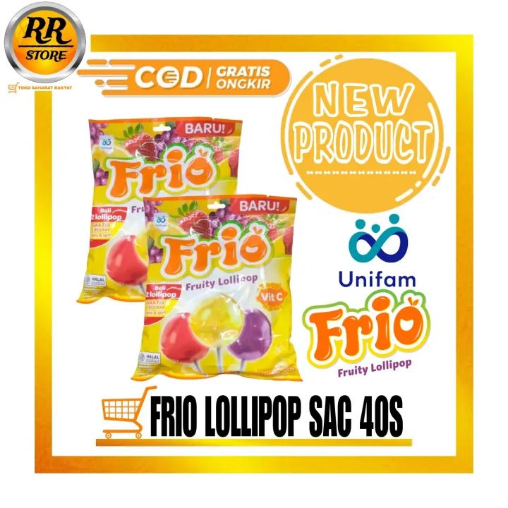 Frio Lolipop Refill SGL 8x40 Promo