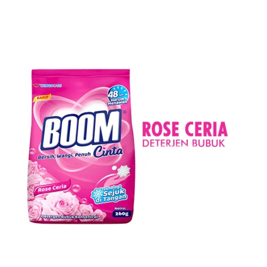 Powdet Boom Cinta Rose Bag 225gr
