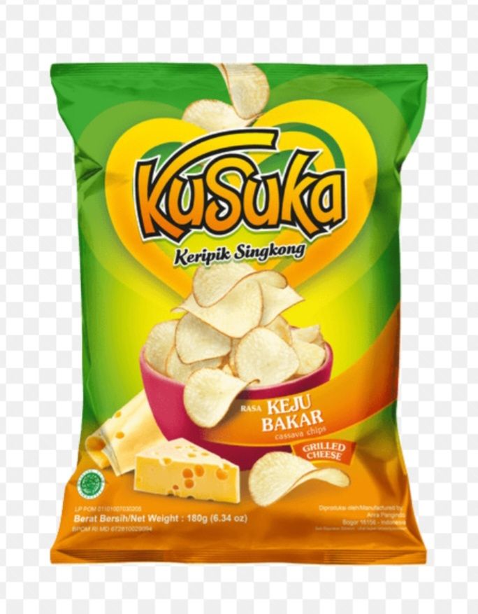 Kusuka Keripik Singkong Keju Bakar 30x60gr