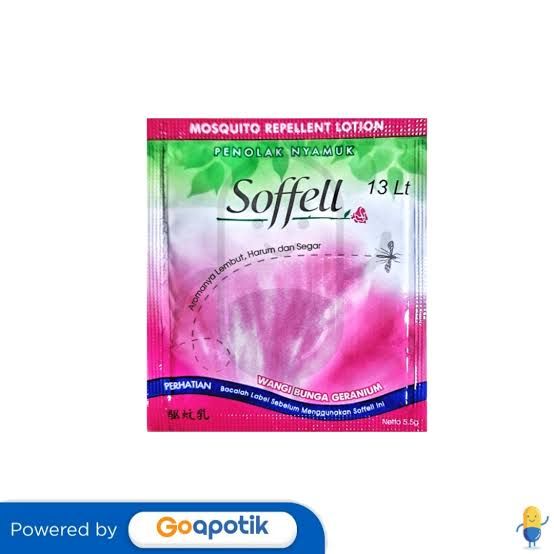 Soffel Bunga Geranium Hanger 5,5gr 8 bagx6rcgx24sch